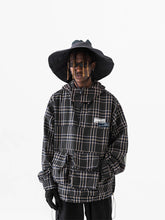 Load image into Gallery viewer, Plaid Logo Anorak

