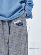 Adjustable Plaid Pants