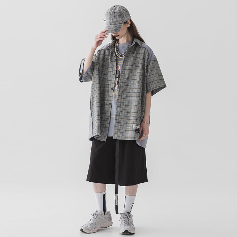 Reflective Plaid Shirt