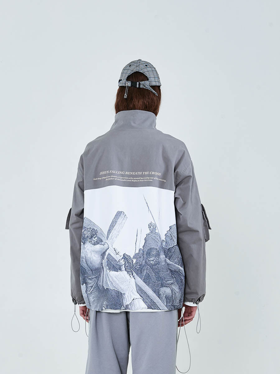 Jesus Falling Beneath The Cross Jacket