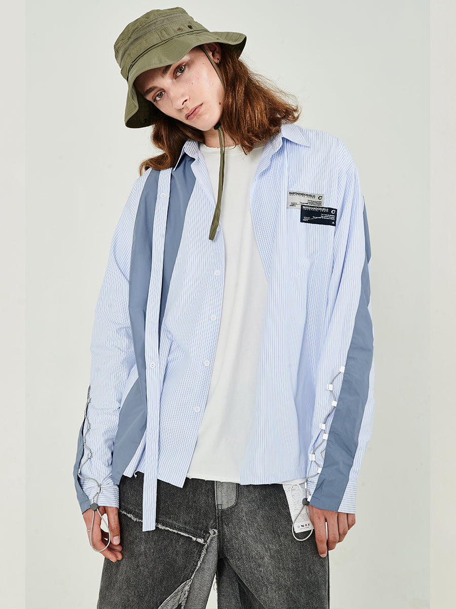 Striped Functional Long Sleeve Shirt