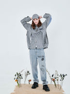 Plaid Irregular Long Sleeve Shirt