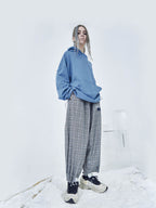 Adjustable Plaid Pants