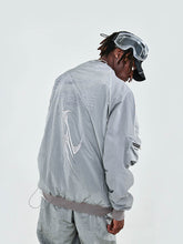 Load image into Gallery viewer, Irregular 3M Zipper Jacket
