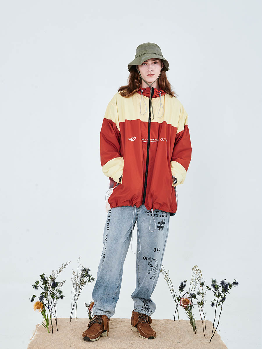 Graffiti Loose Denim