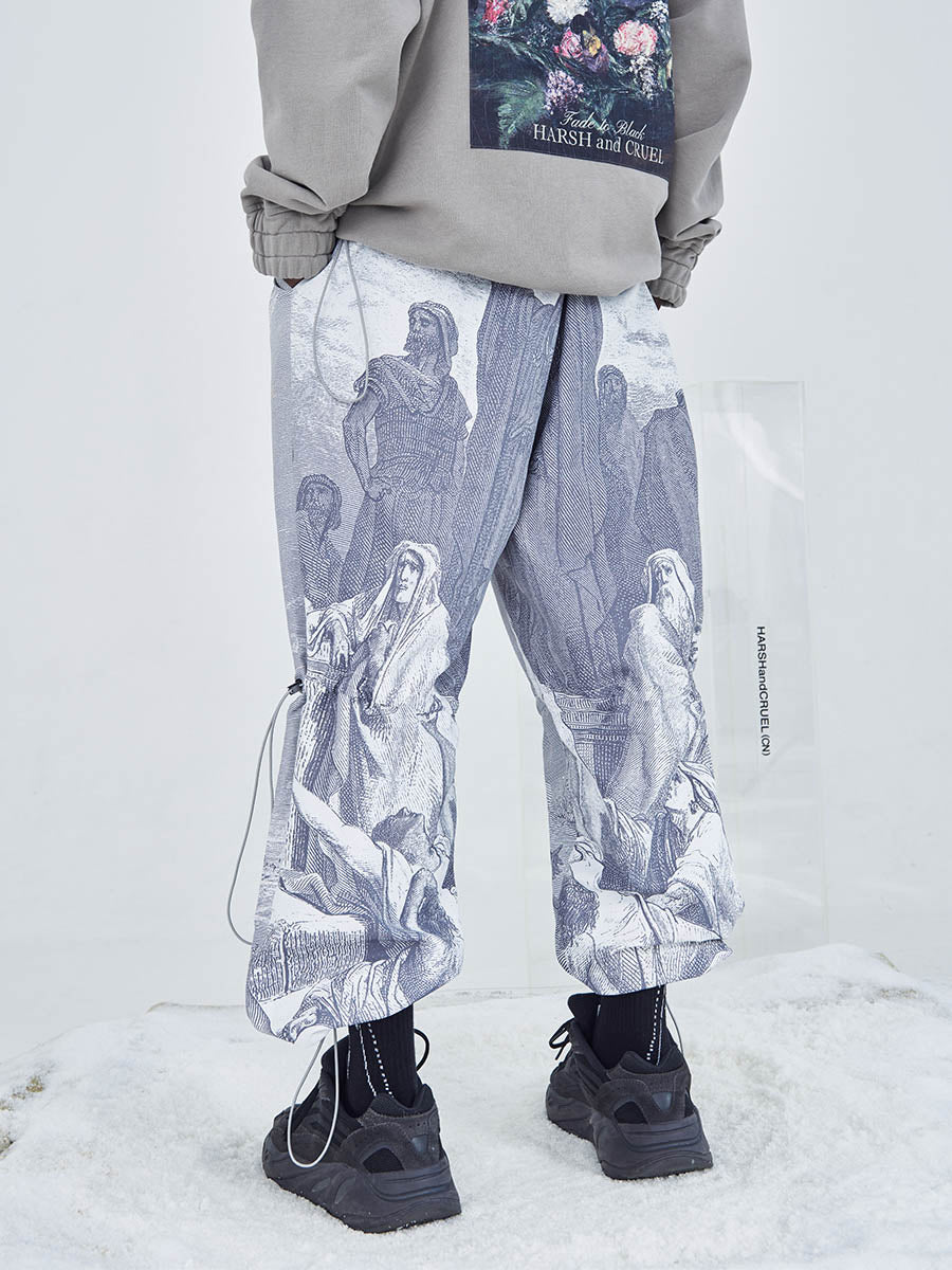 Angel Appearing Nylon Pants