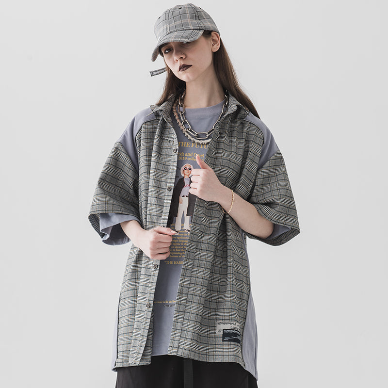 Reflective Plaid Shirt