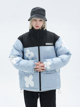Load image into Gallery viewer, Handpainted Flowers Down Jacket
