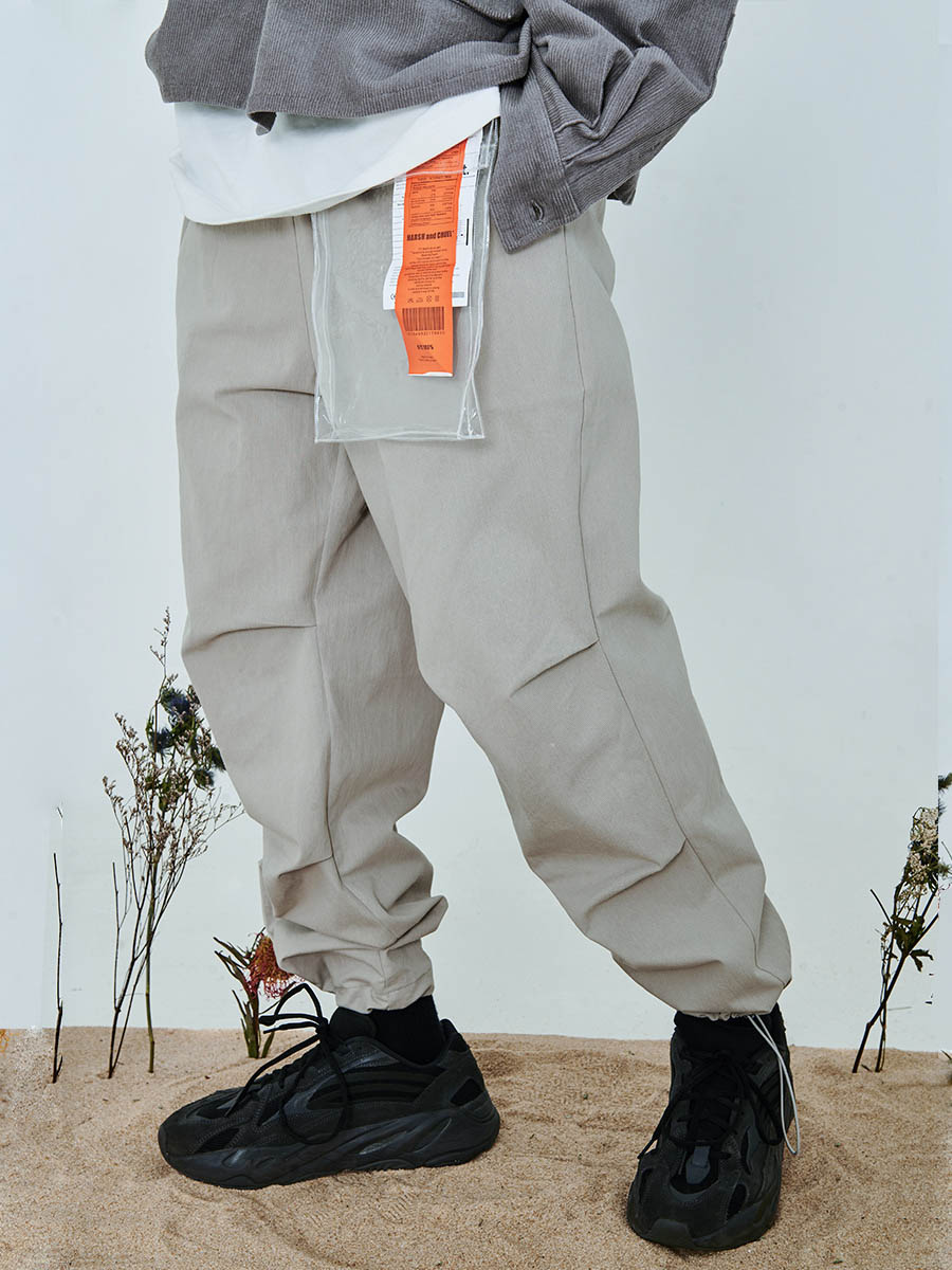 PVC Pocket Nylon Pants