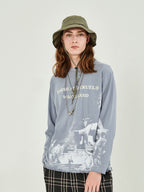 Vintage Deconstruction Long Sleeve Tee