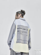 Stitched Collar Sweater