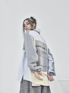 Stitched Collar Sweater