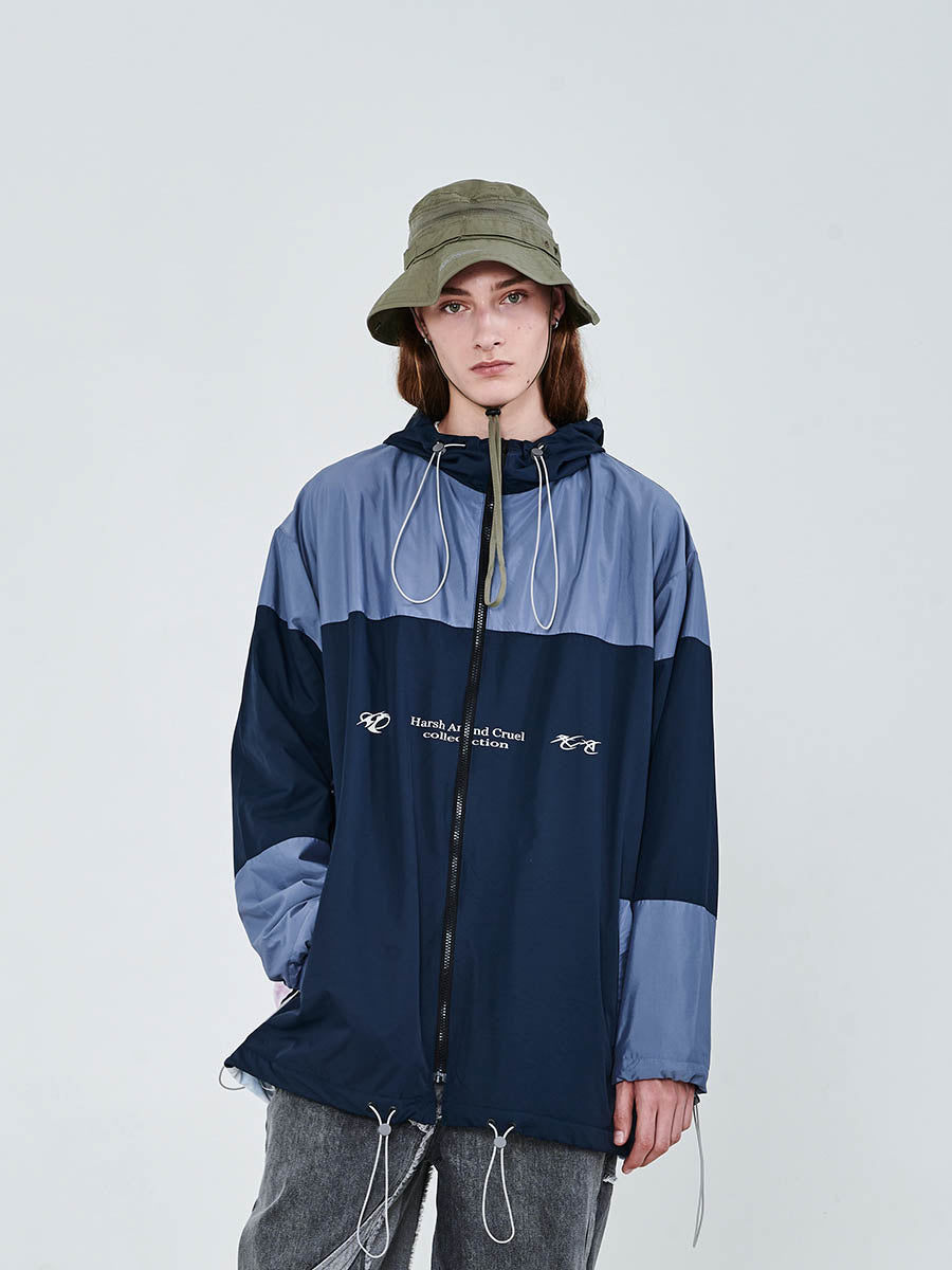 Stars Print Windbreaker