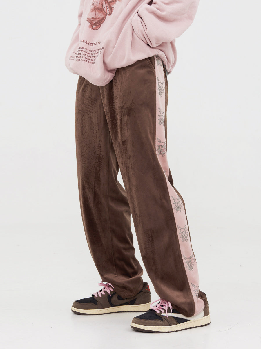 Pika Velvet Track Trousers