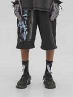 Printed Detachable Pants