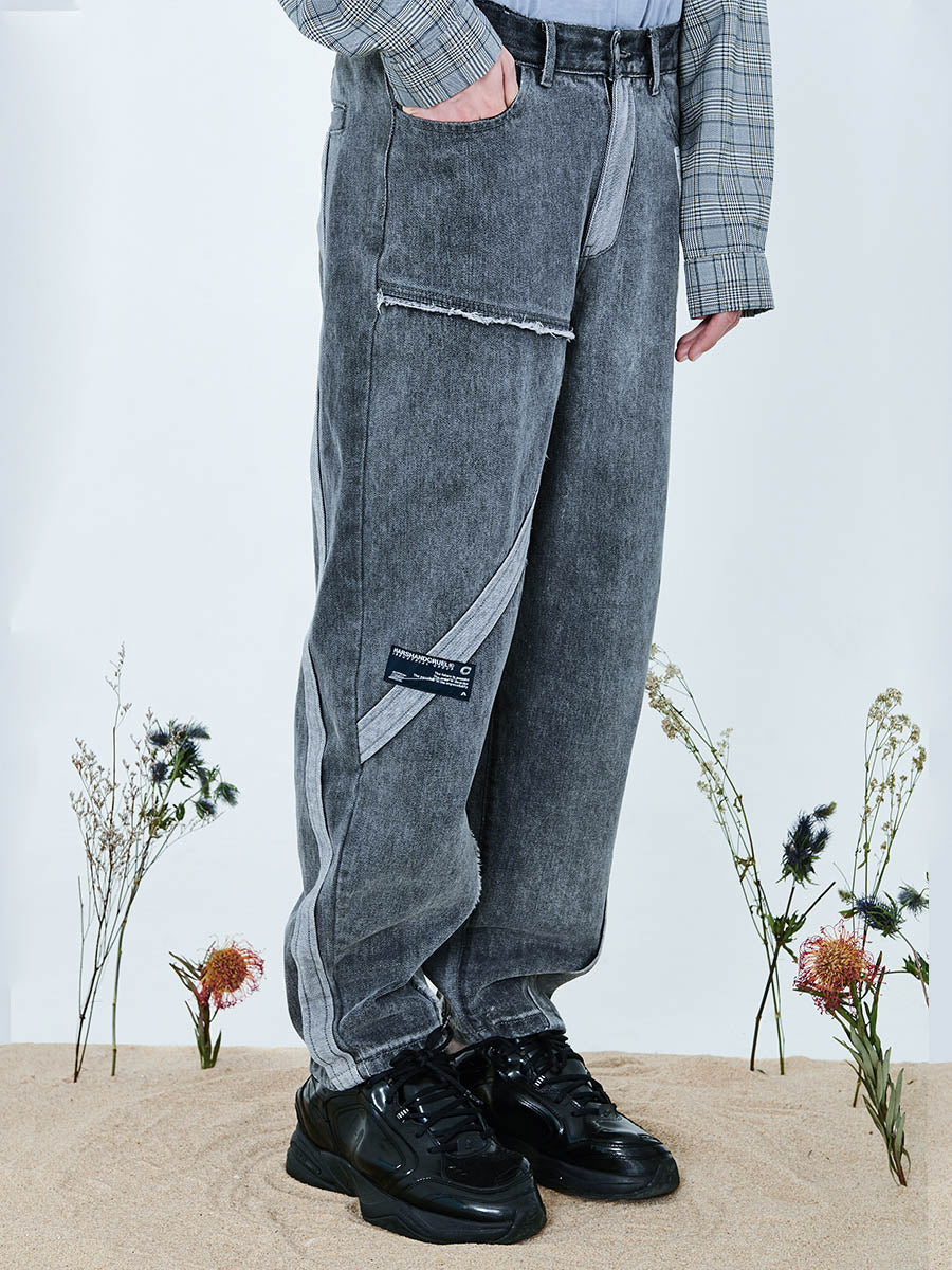 Washed Loose Denim