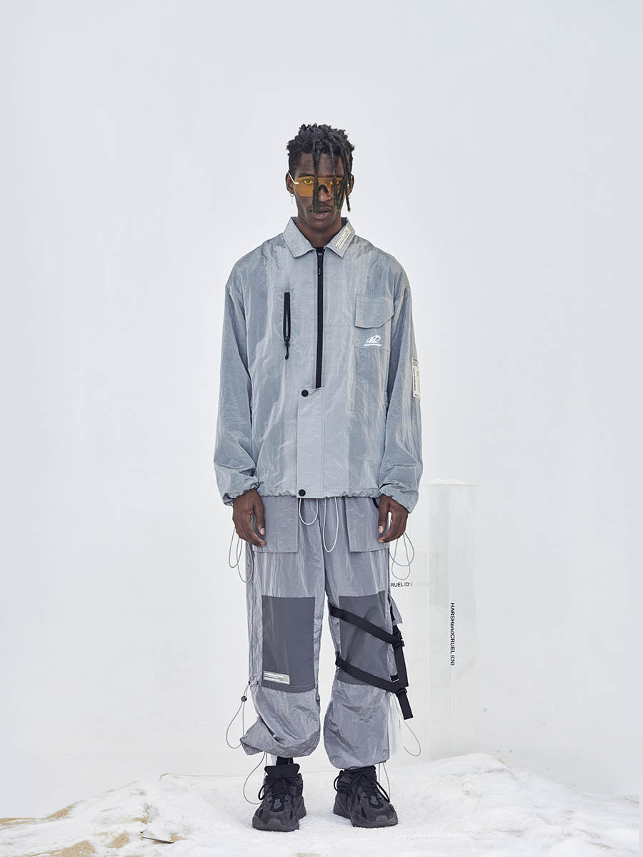 Metal Nylon Functional Pants