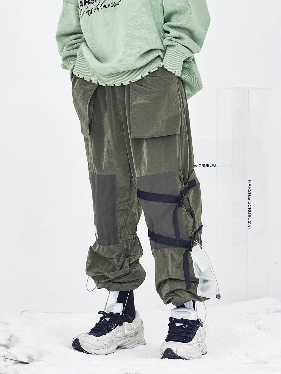 Metal Nylon Functional Pants