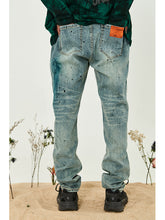 Load image into Gallery viewer, Ink Distressed Denim
