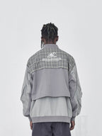 Plaid Irregular Jacket