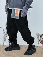 PVC Pocket Nylon Pants