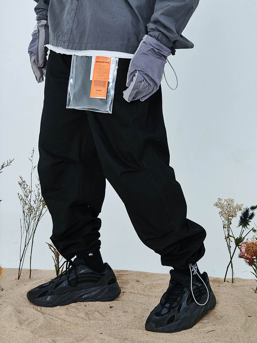 PVC Pocket Nylon Pants