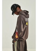 Load image into Gallery viewer, Floral Flame Hoodie
