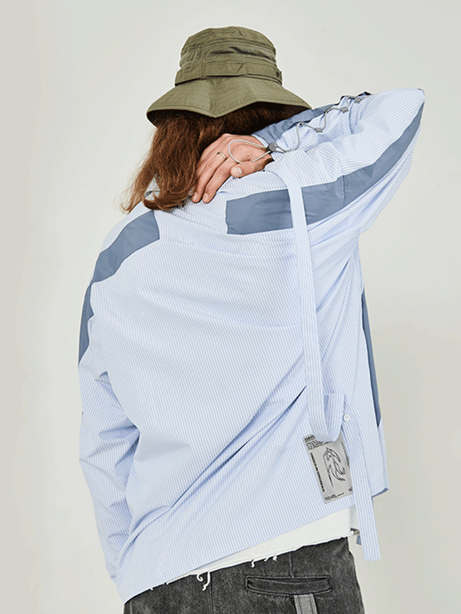 Striped Functional Long Sleeve Shirt