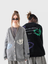 Load image into Gallery viewer, Butterflies Mohair Wool Cardigan
