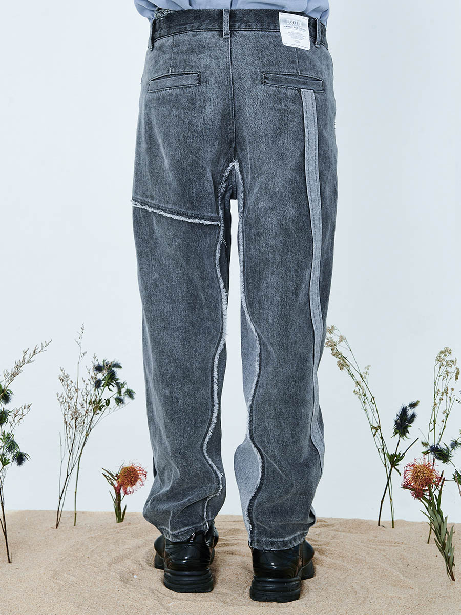 Washed Loose Denim