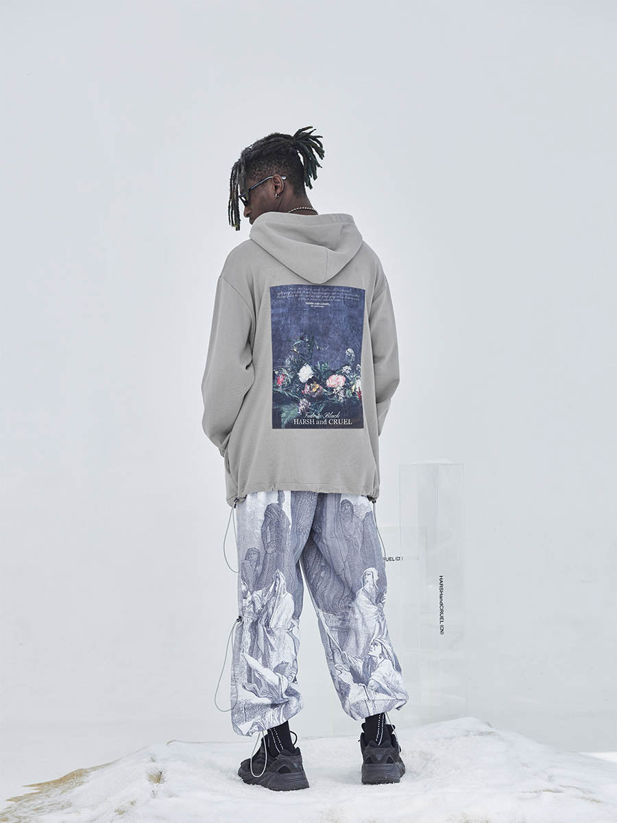 Retro Oil Painting Hoodie