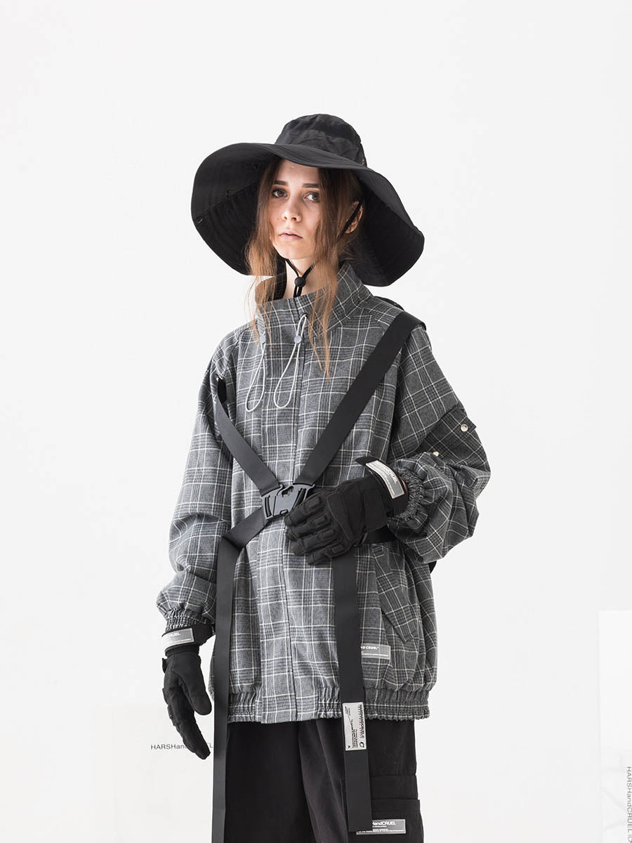 Detachable Buckle Loose Jacket