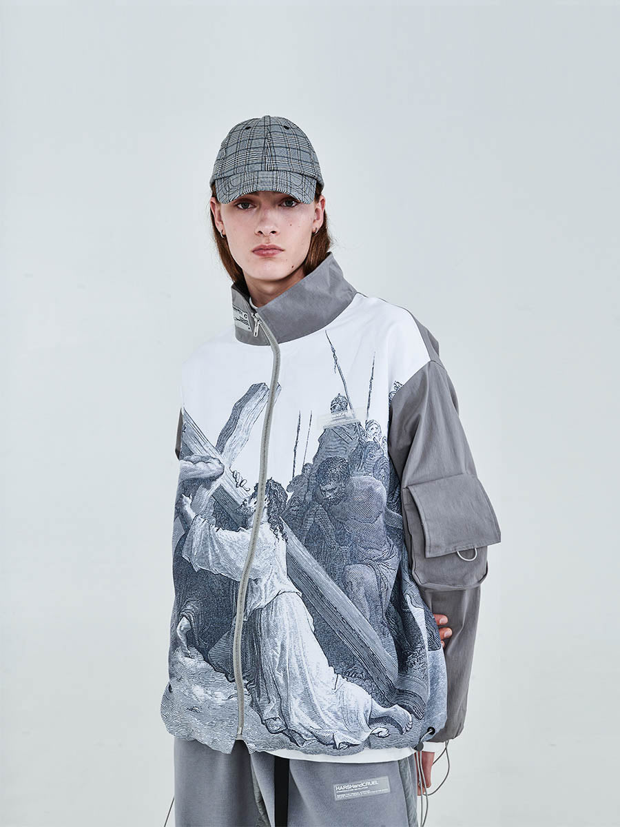 Jesus Falling Beneath The Cross Jacket