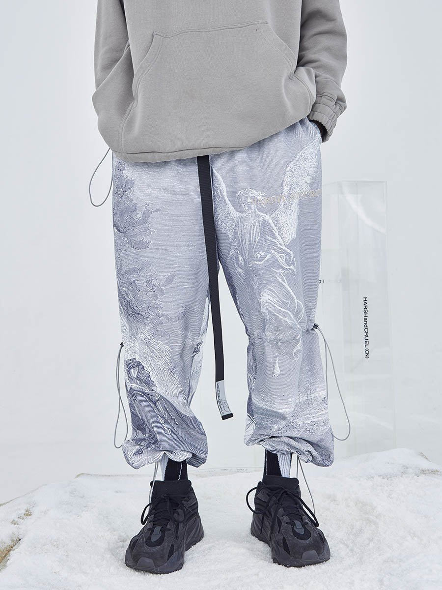 Angel Appearing Nylon Pants