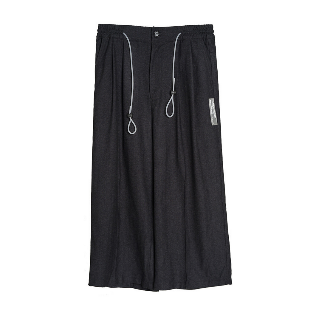 Adjustable Wide Logo Trousers