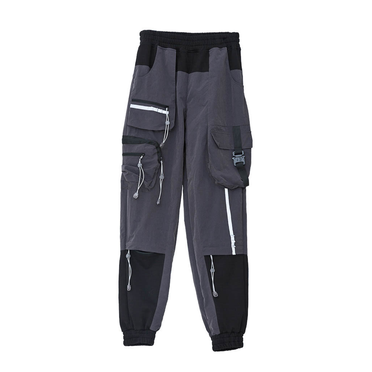 Multi-Pocket Nylon Pants