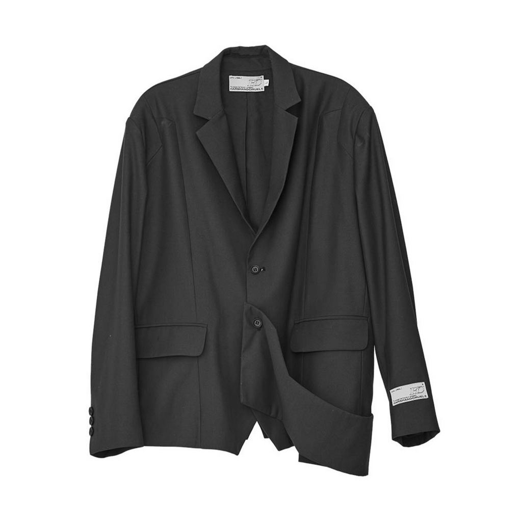 Irregular Logo Blazer