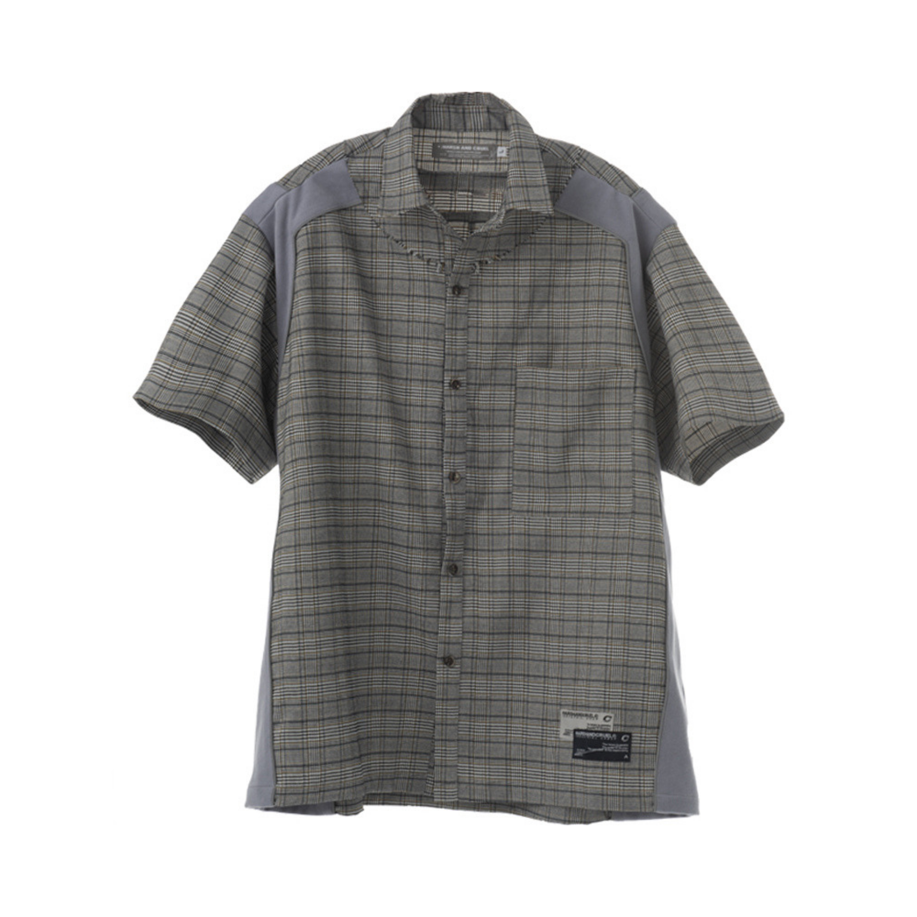 Reflective Plaid Shirt