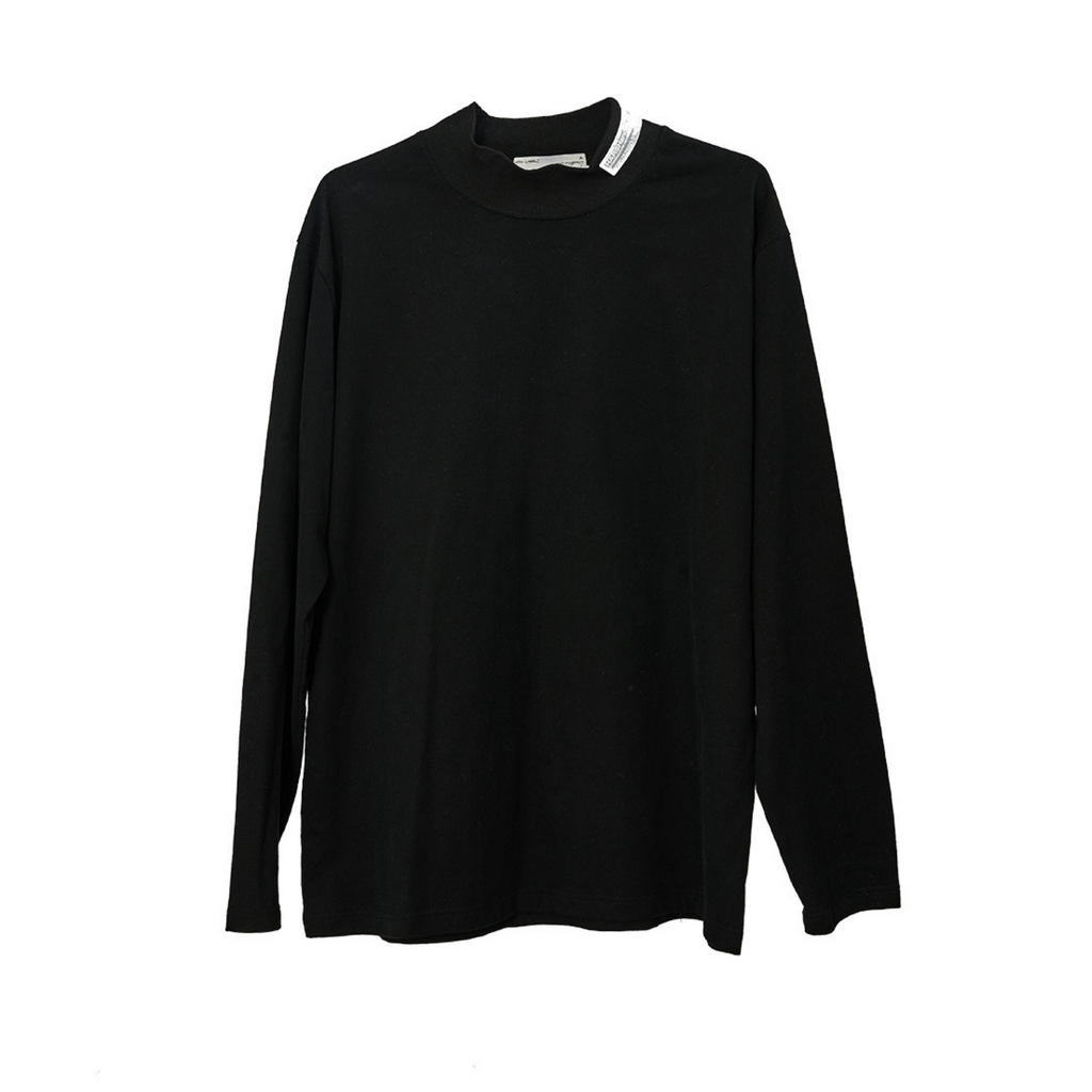 Neck Logo Long Sleeve Tee
