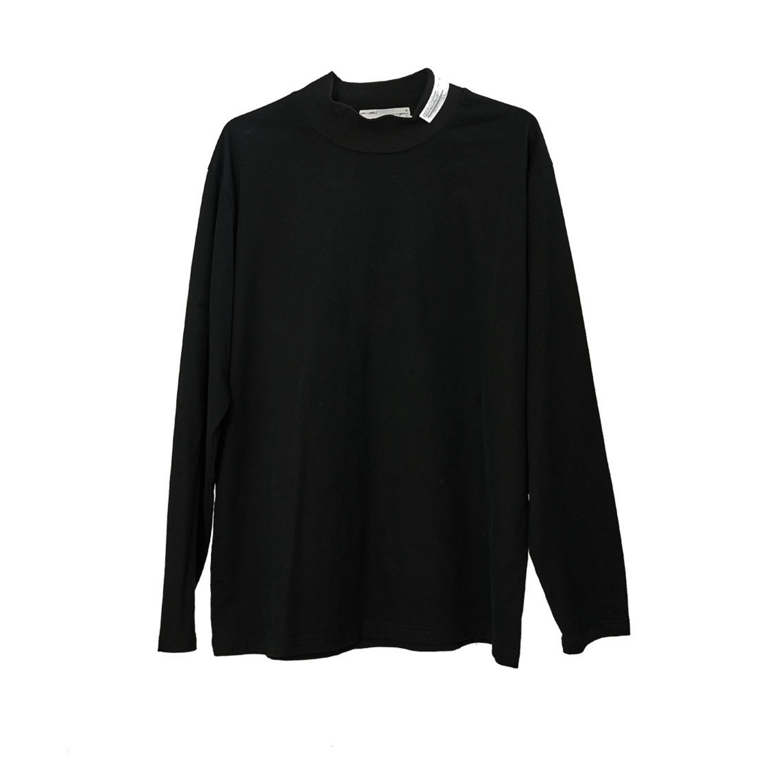 Neck Logo Long Sleeve Tee