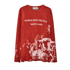 Vintage Deconstruction Long Sleeve Tee