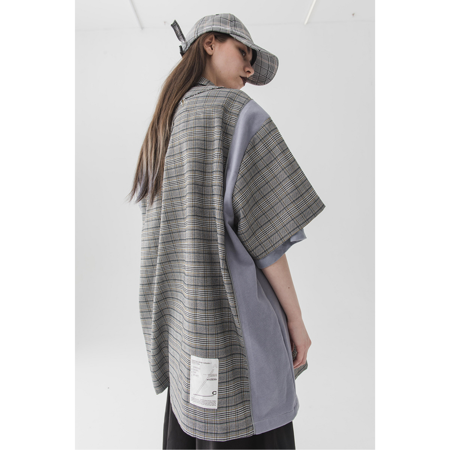 Reflective Plaid Shirt