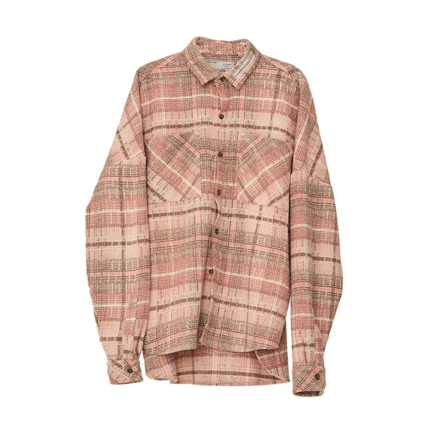 Plaid Wool Shirt Jacket