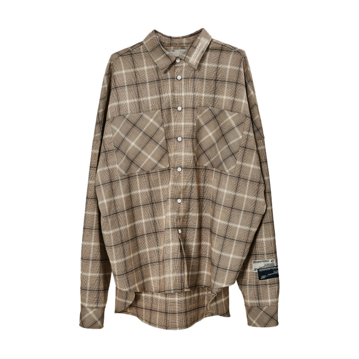 Vintage Plaid Long Sleeve Shirt
