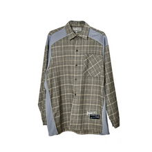Load image into Gallery viewer, Plaid Reflective Long Sleeve Shirt
