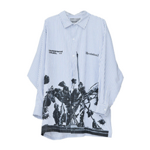 Load image into Gallery viewer, Revelations Striped Long Sleeve Shirt
