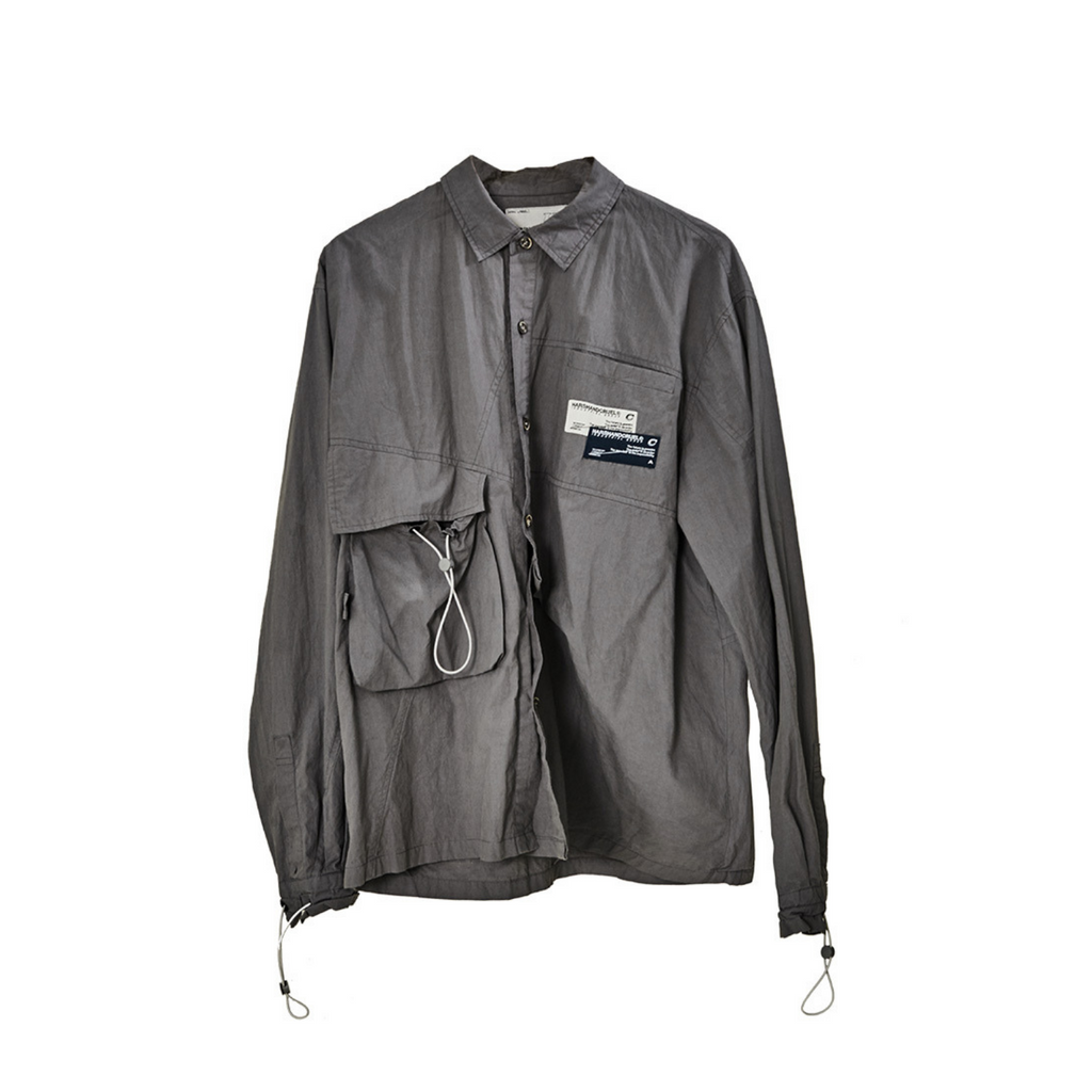Irregular Cut Long Sleeve Shirt