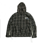 Plaid Logo Anorak