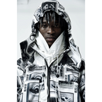Eyes Pattern Jacket