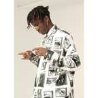 Eyes Pattern L/S Shirt